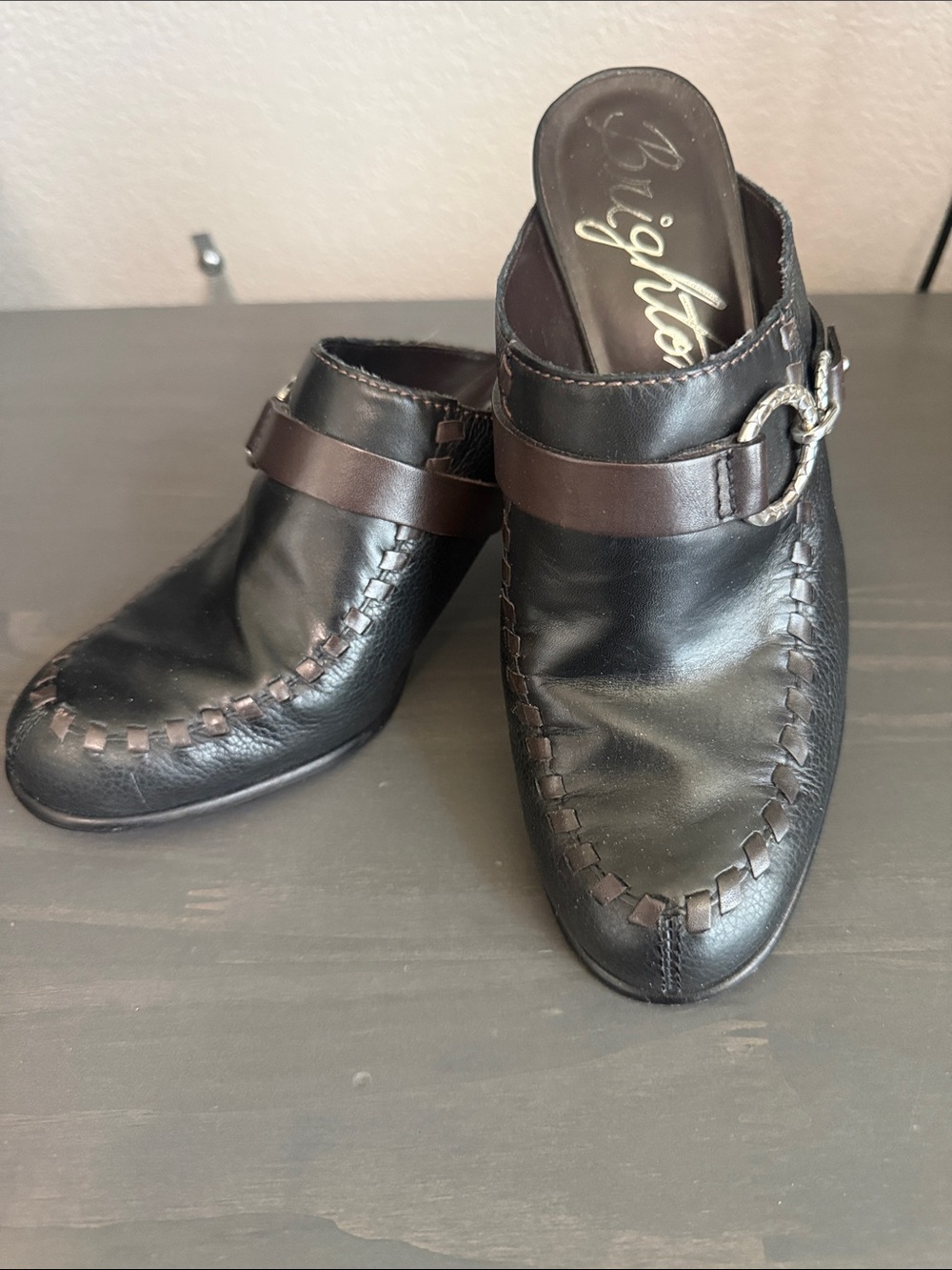 Brighton Gemini Mules size 8